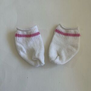 American Girl Bitty Baby WILD THINGS Outfit Piece ~ Socks Only! Very Clean